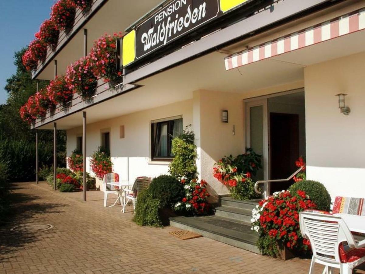 Pension Waldfrieden Oberharmersbach Dış mekan fotoğraf